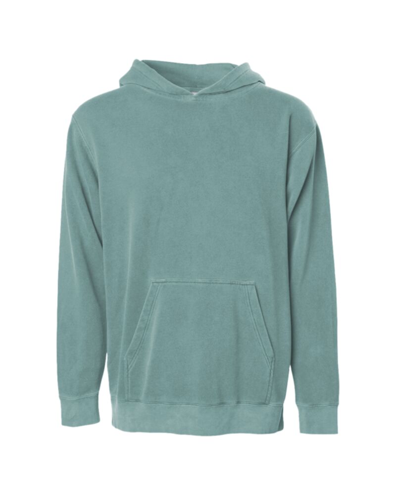 Youth Midweight Pigment-Dyed Hooded Sweatshirt Thumbnail