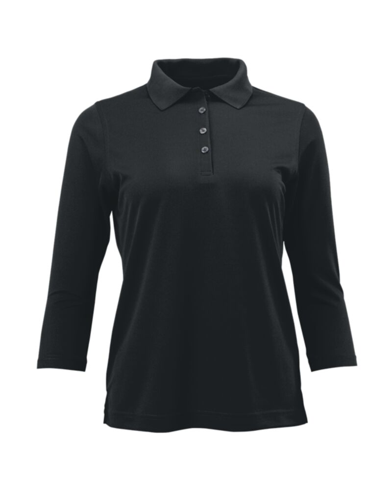 Women's Lady Palm Three-Quarter Sleeve Polo Thumbnail