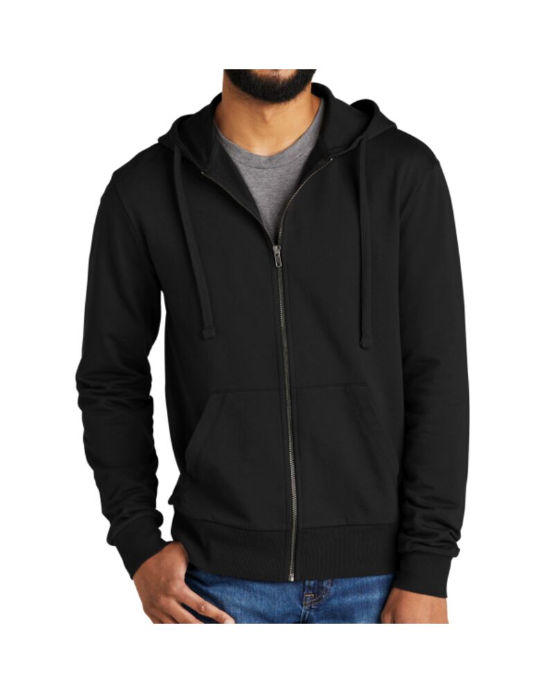 Unisex Organic French Terry Full Zip Hoodie Thumbnail