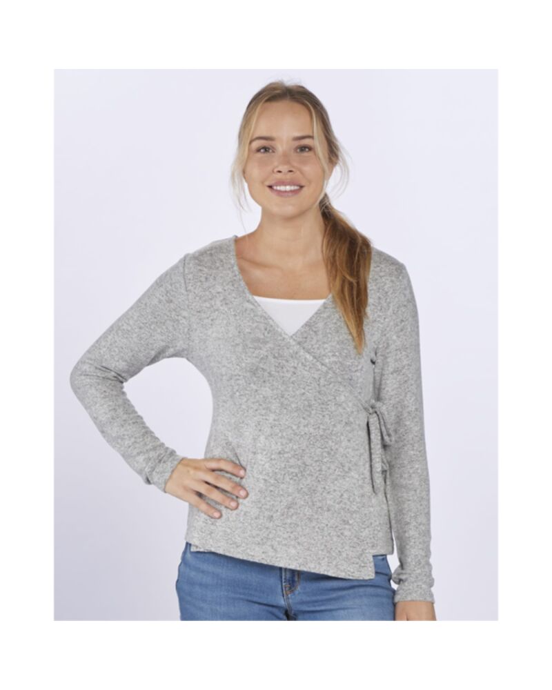 Women's Cuddle Wrap Top Thumbnail
