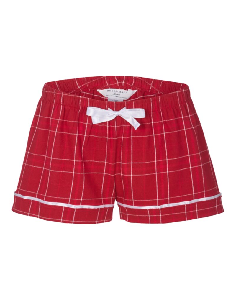 Women's Flannel Shorts Thumbnail