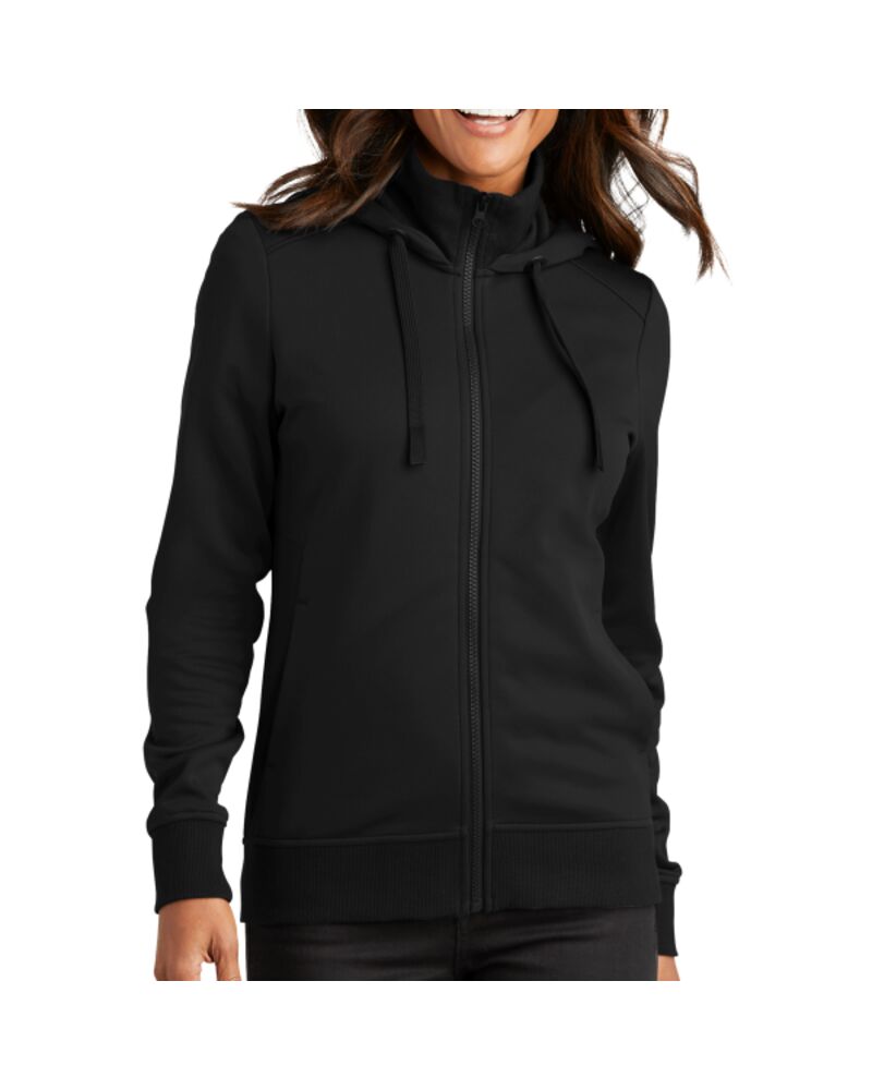 Women's Smooth Fleece Hooded Jacket Thumbnail