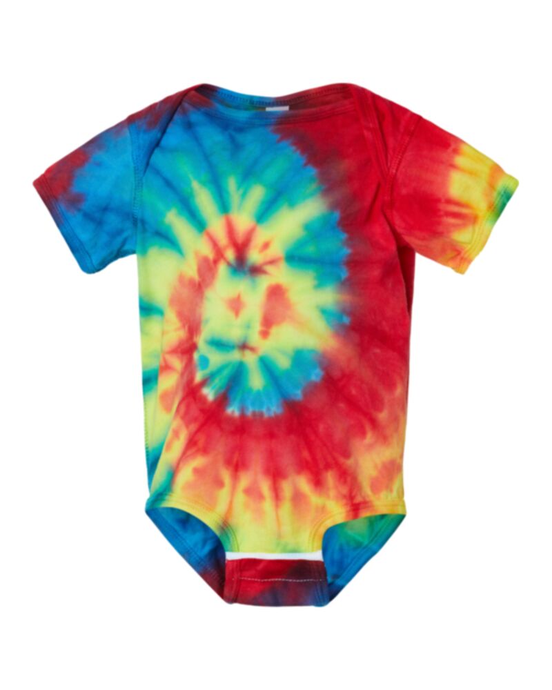 Infant Spiral Tie-Dyed Onesie Thumbnail