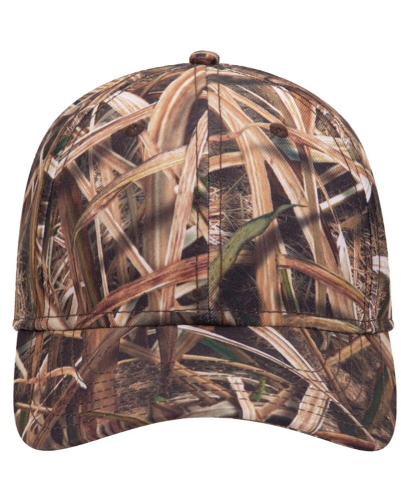 OTTO CAP Mossy Oak Camouflage 6 Panel Low Profile Baseball Cap Thumbnail