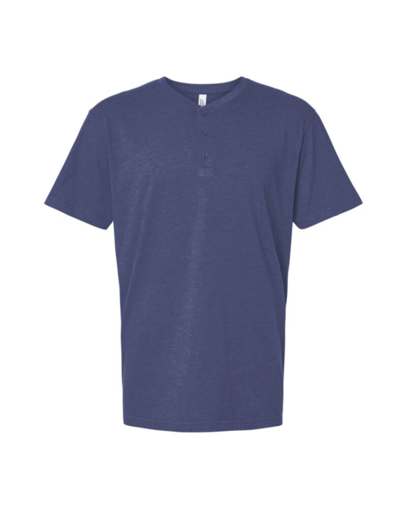 Unisex CVC Henley Tee Thumbnail