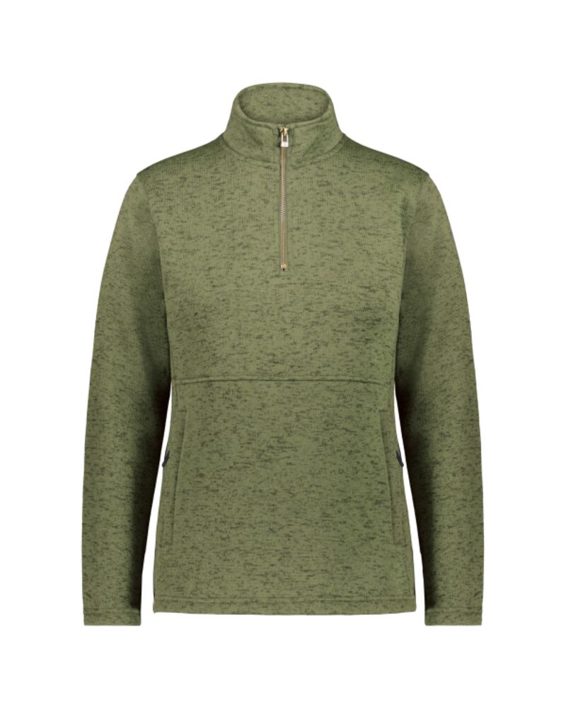 Ladies Alpine Sweater Fleece 1/4 Zip Pullover Thumbnail