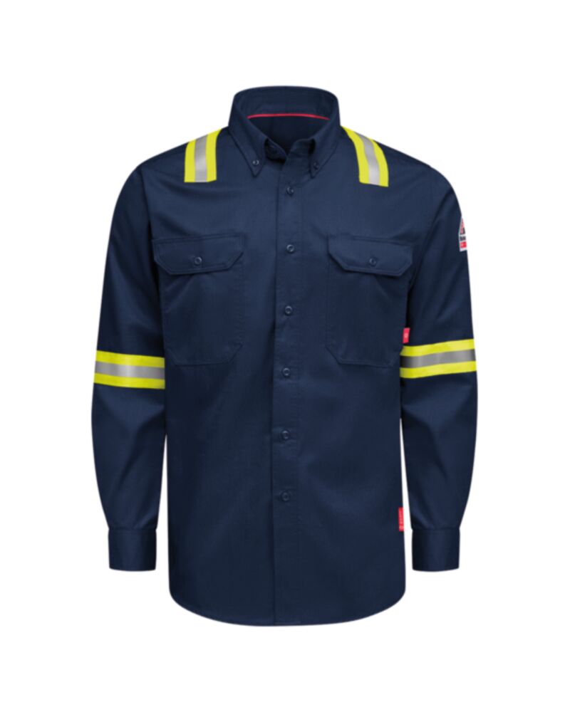 Men's Nomex® Comfort Enhanced-Vis Woven Long Sleeve Shirt Thumbnail