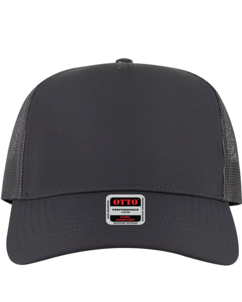 OTTO CAP 5 Panel Mid Profile Mesh Back Trucker Hat Thumbnail