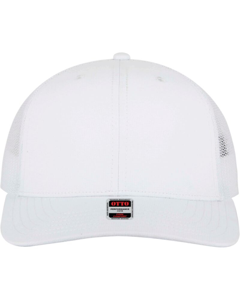 OTTO CAP 6 Panel Mid Profile Mesh Back Trucker Hat Thumbnail