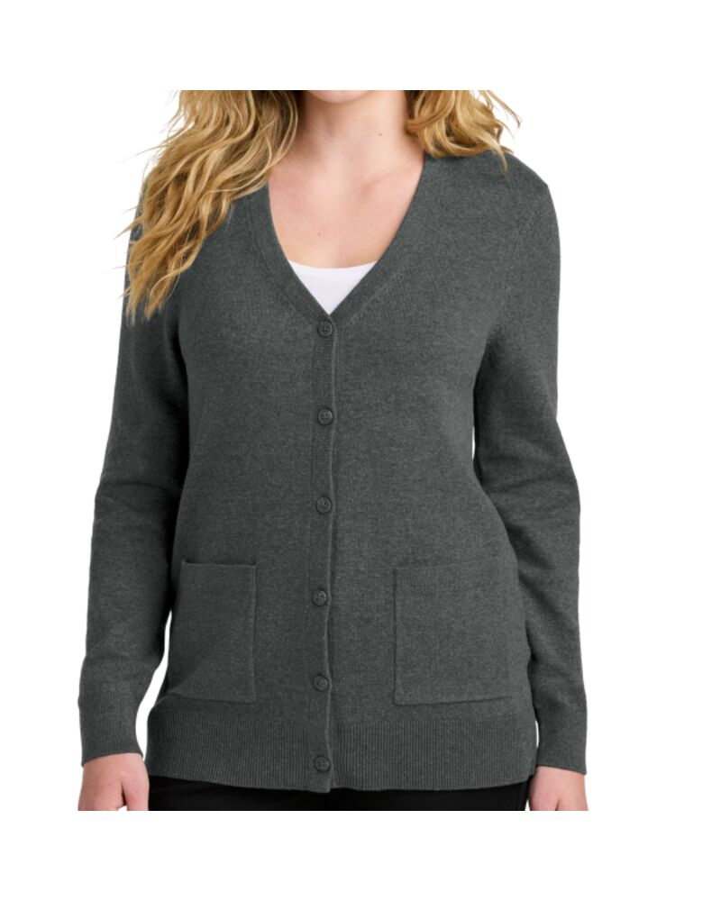 Women's Easy Care Button Up Cardigan Sweater Thumbnail