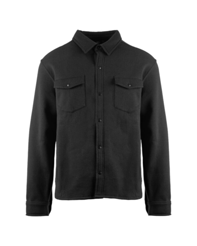 Men's Fleece Snap Jacket Thumbnail