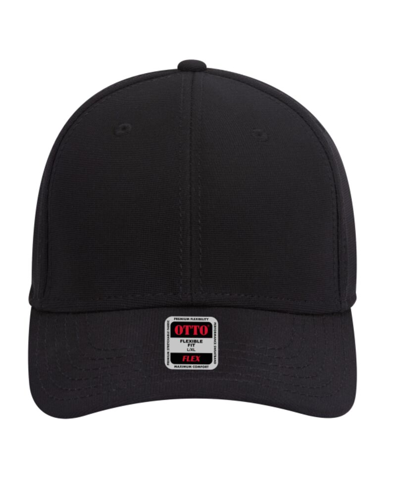 OTTO CAP "OTTO FLEX" Fitted 6 Panel Low Profile Baseball Cap Thumbnail