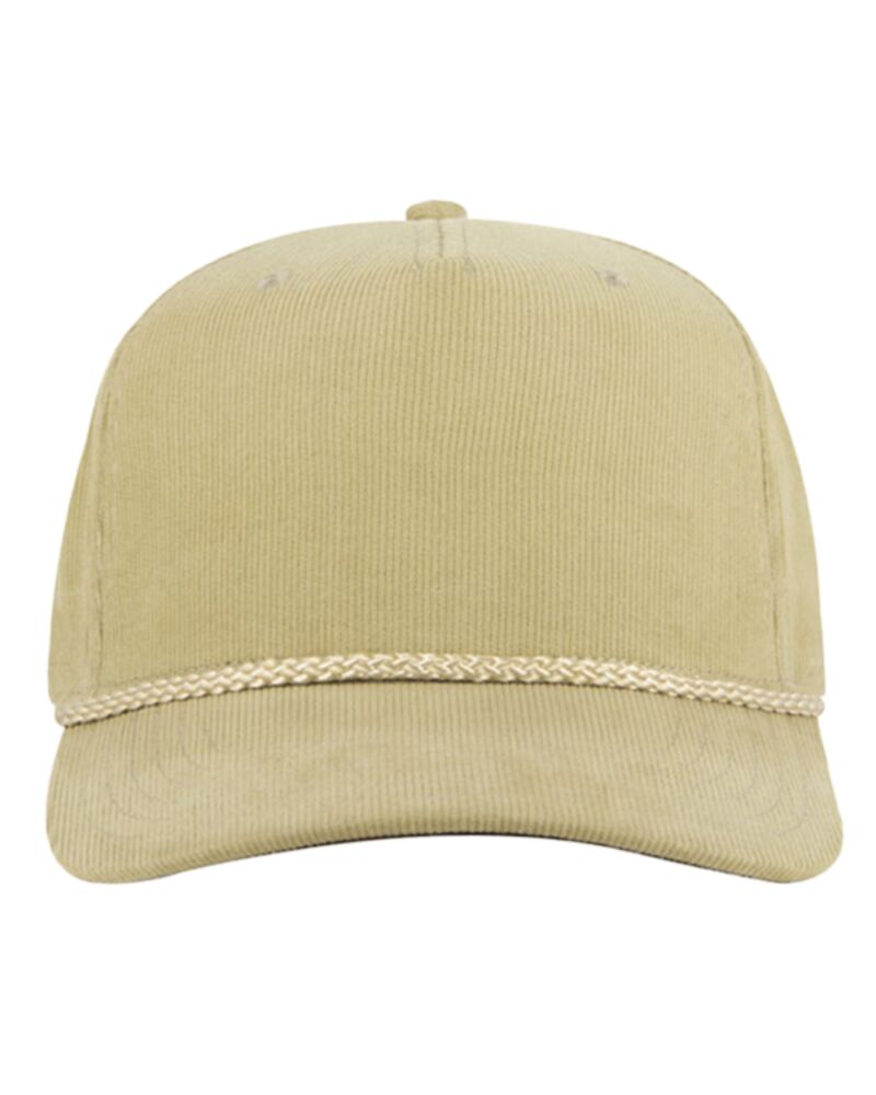 OTTO CAP 5 Panel Mid Profile Corduroy Baseball Cap Thumbnail
