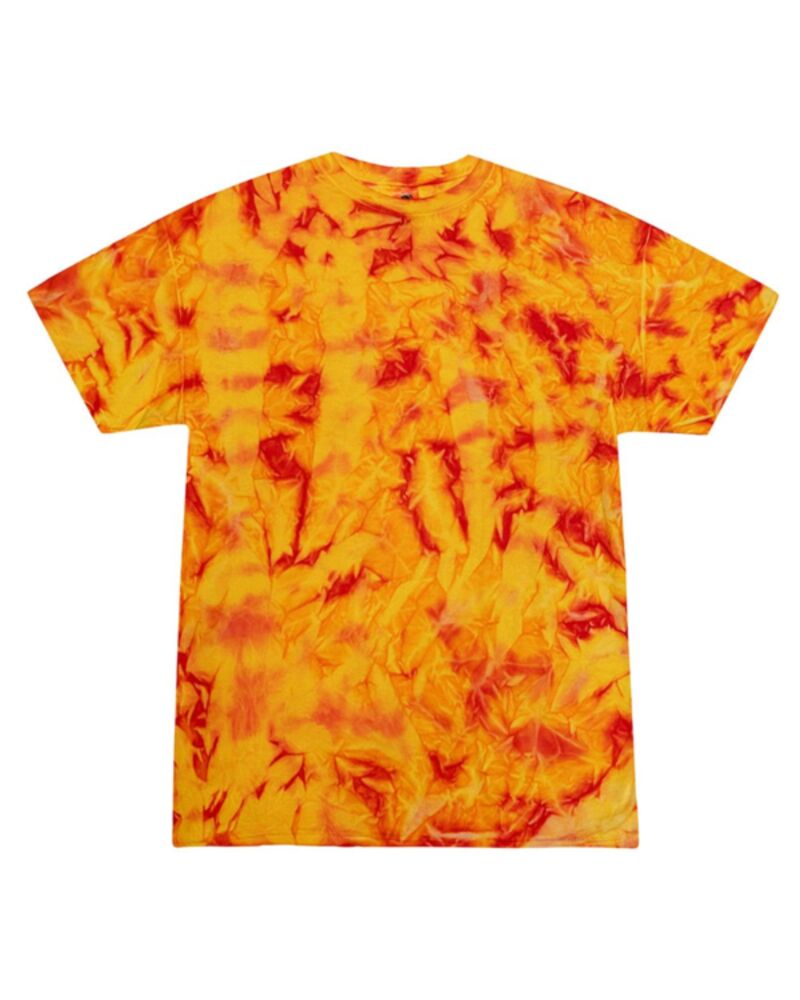 Unisex Multi-Color Tie-Dyed T-Shirt Thumbnail