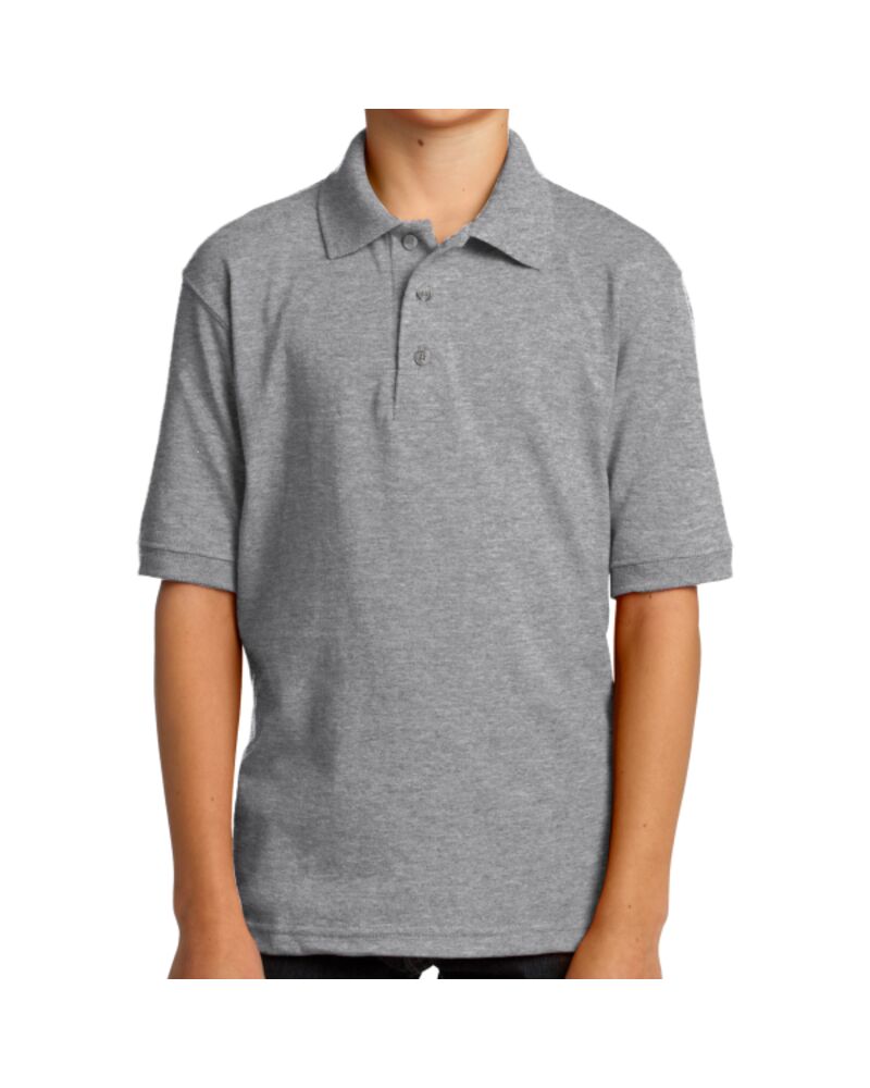 Youth Core Blend Jersey Knit Polo Thumbnail