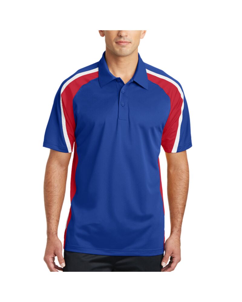 Tricolor Micropique Sport Wick ® Polo Thumbnail