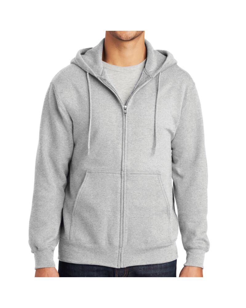 Essential Fleece Full Zip Hooded Sweatshirt Thumbnail