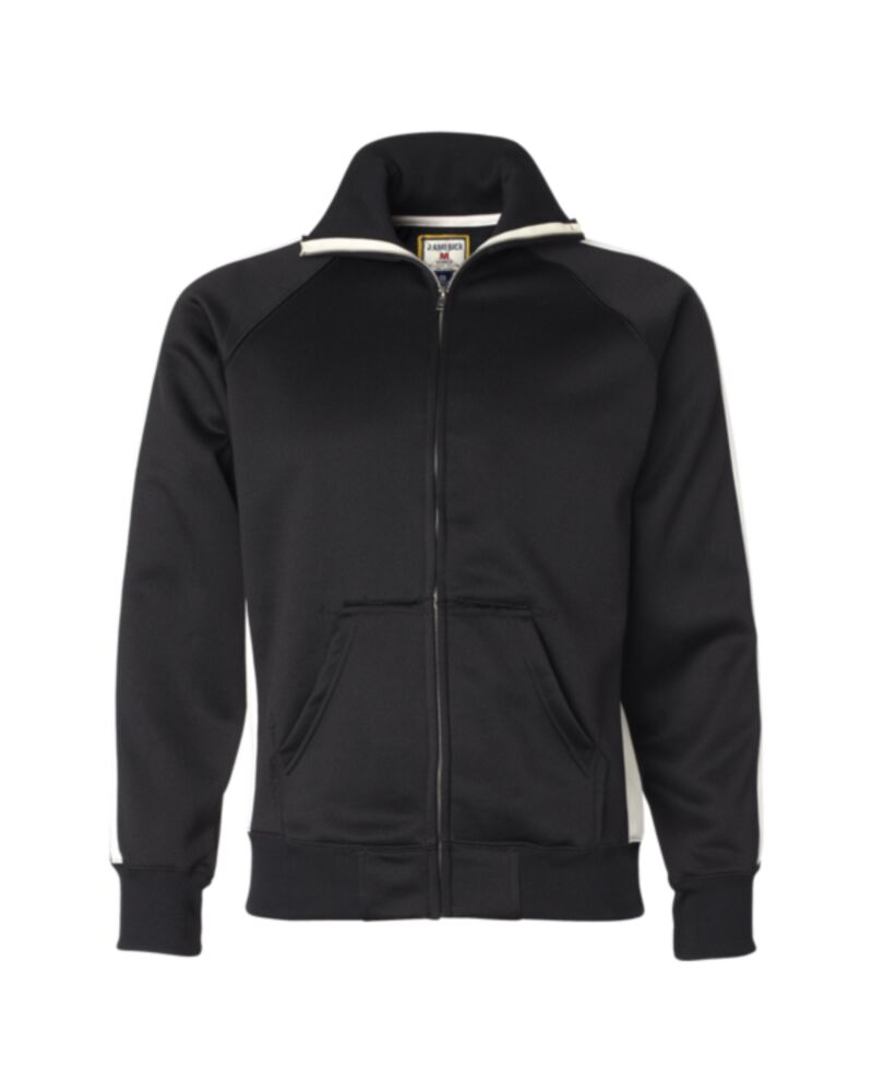 Men's Vintage Polyester Fleece Track Jacket Thumbnail