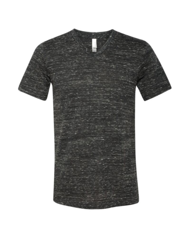 Unisex Textured Jersey V-Neck Tee Thumbnail