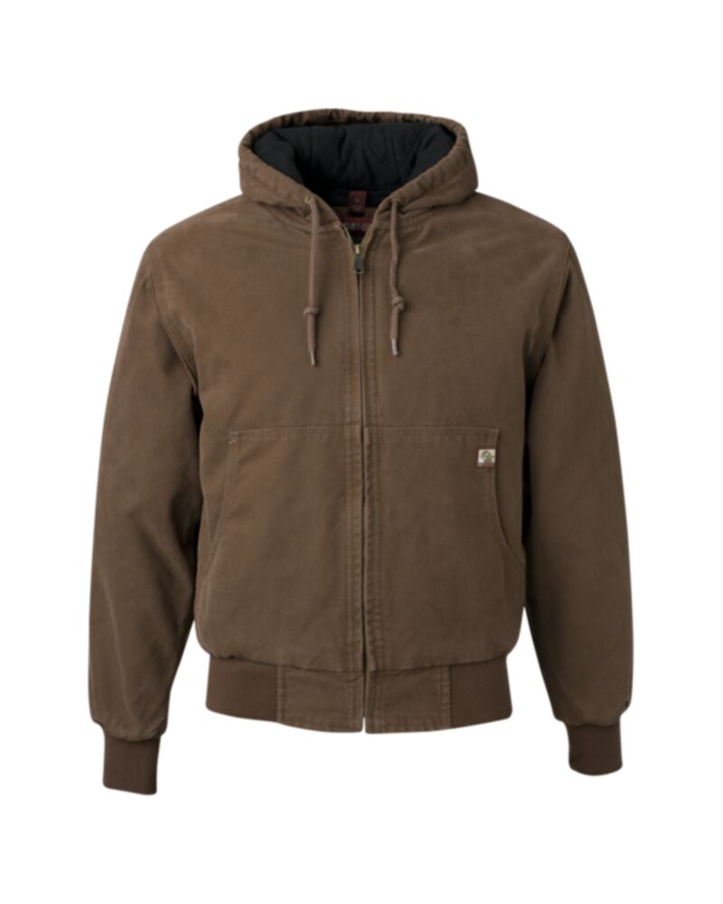 Men's Tall Cheyenne Boulder Cloth™ Hooded Jacket with Tricot Quilt Lining Thumbnail