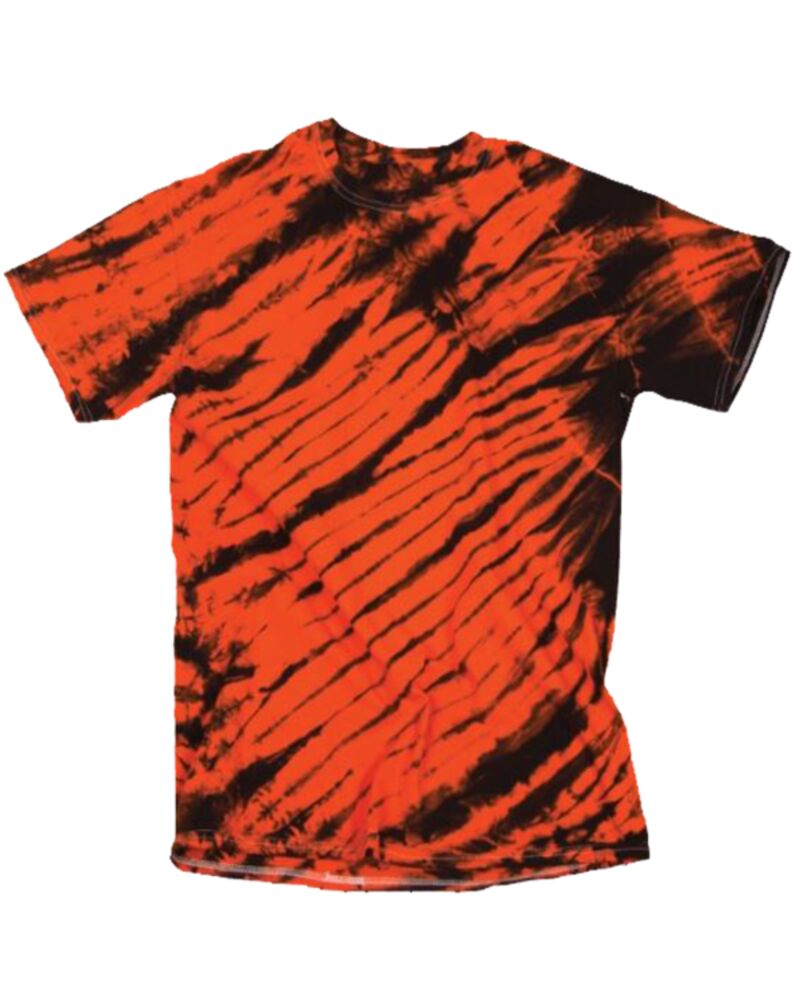 Tiger Stripe Tie-Dyed T-Shirt Thumbnail