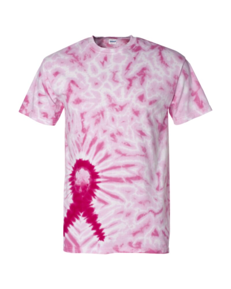Awareness Ribbon Tie-Dyed T-Shirt Thumbnail