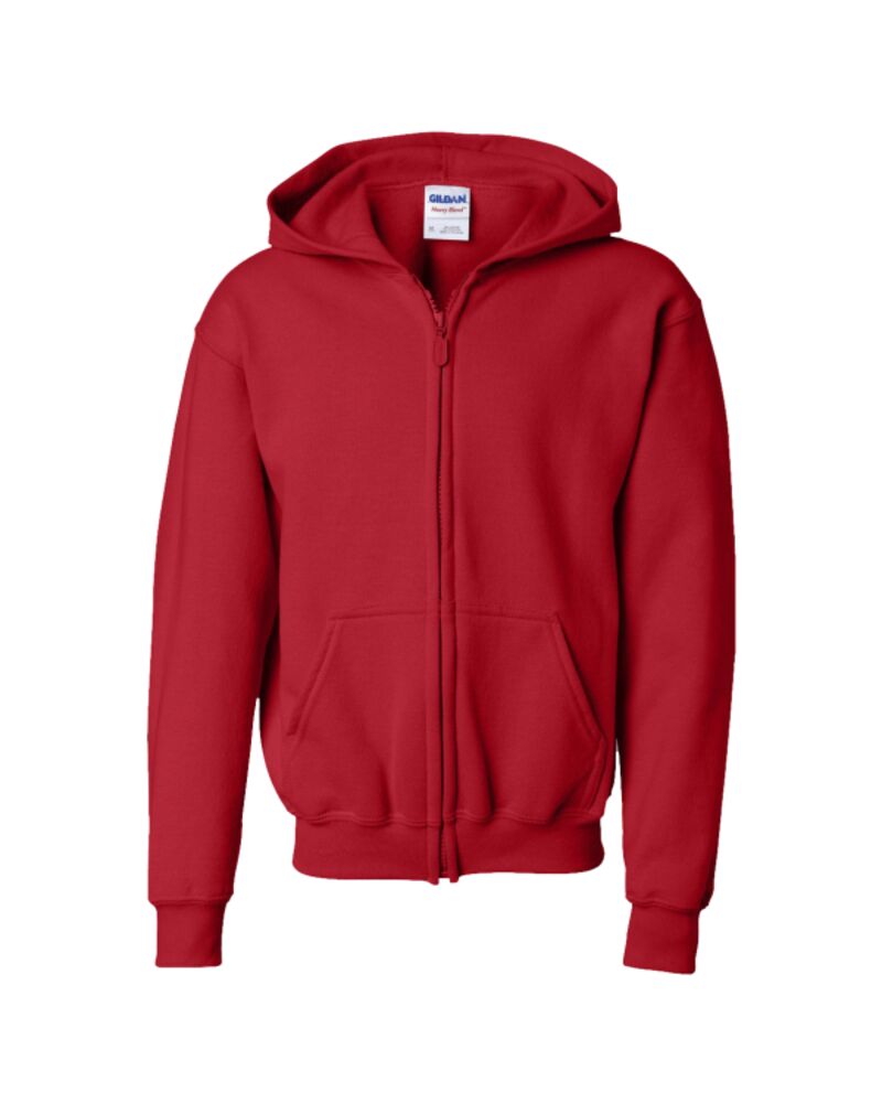 Youth Heavy Blend™ Full-Zip Hooded Sweatshirt Thumbnail