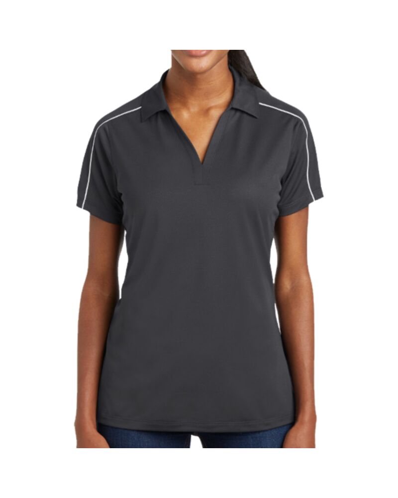Women's Micropique Sport Wick ® Piped Polo Thumbnail