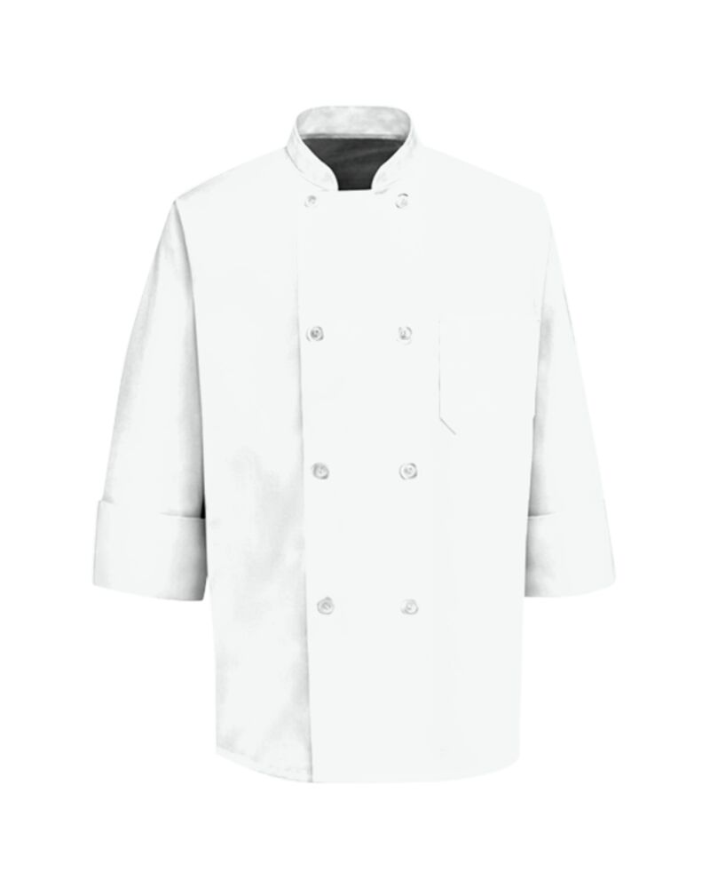 Eight Pearl Button Chef Coat Thumbnail