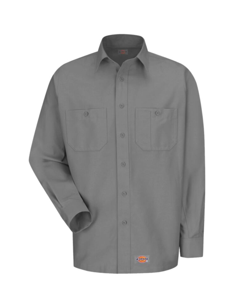 Men's Tall Long Sleeve Work Shirt Thumbnail