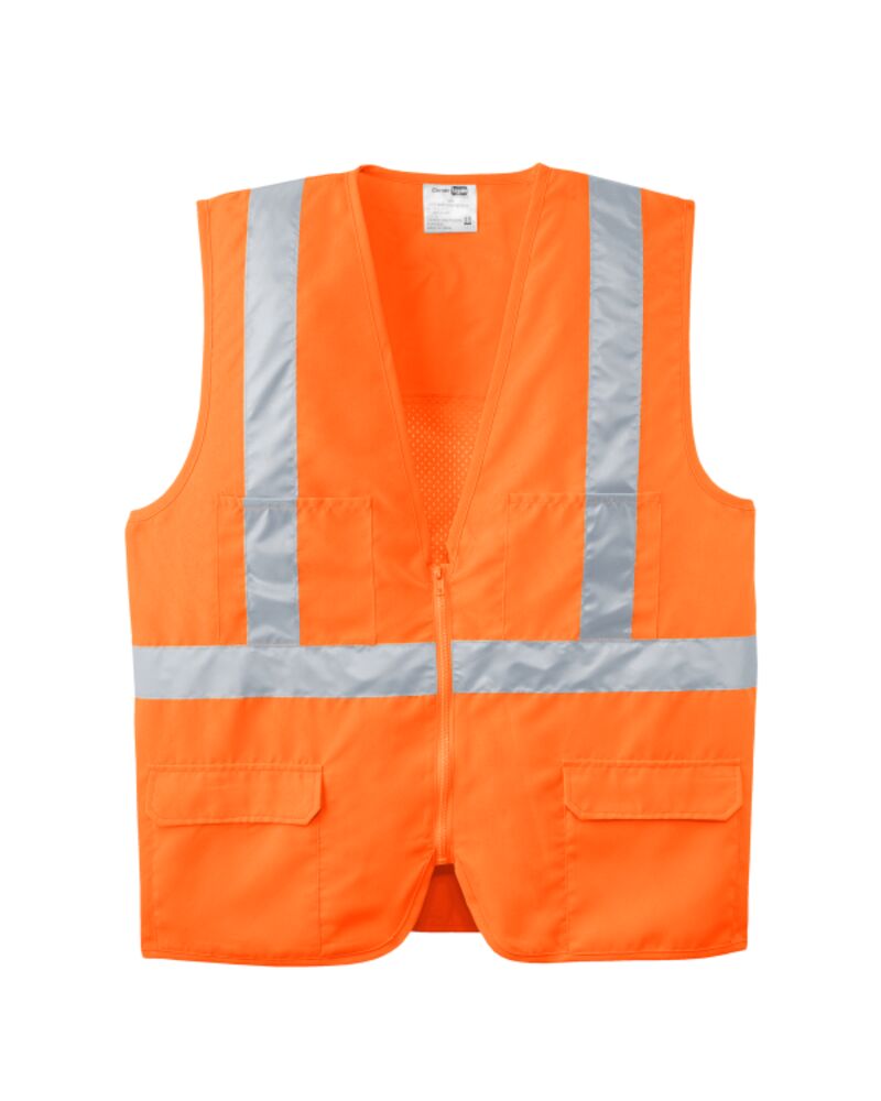 Ansi 107 Class 2 Mesh Back Safety Vest Thumbnail