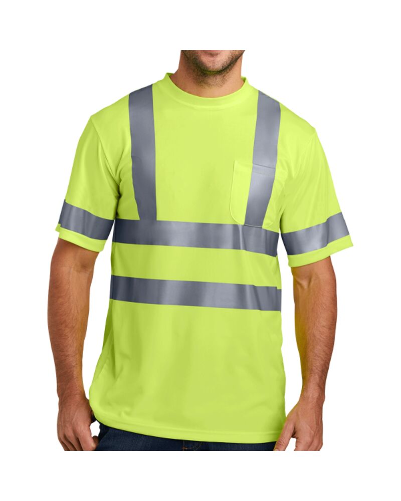 Ansi 107 Class 3 Short Sleeve Snag Resistant Reflective T Shirt Thumbnail