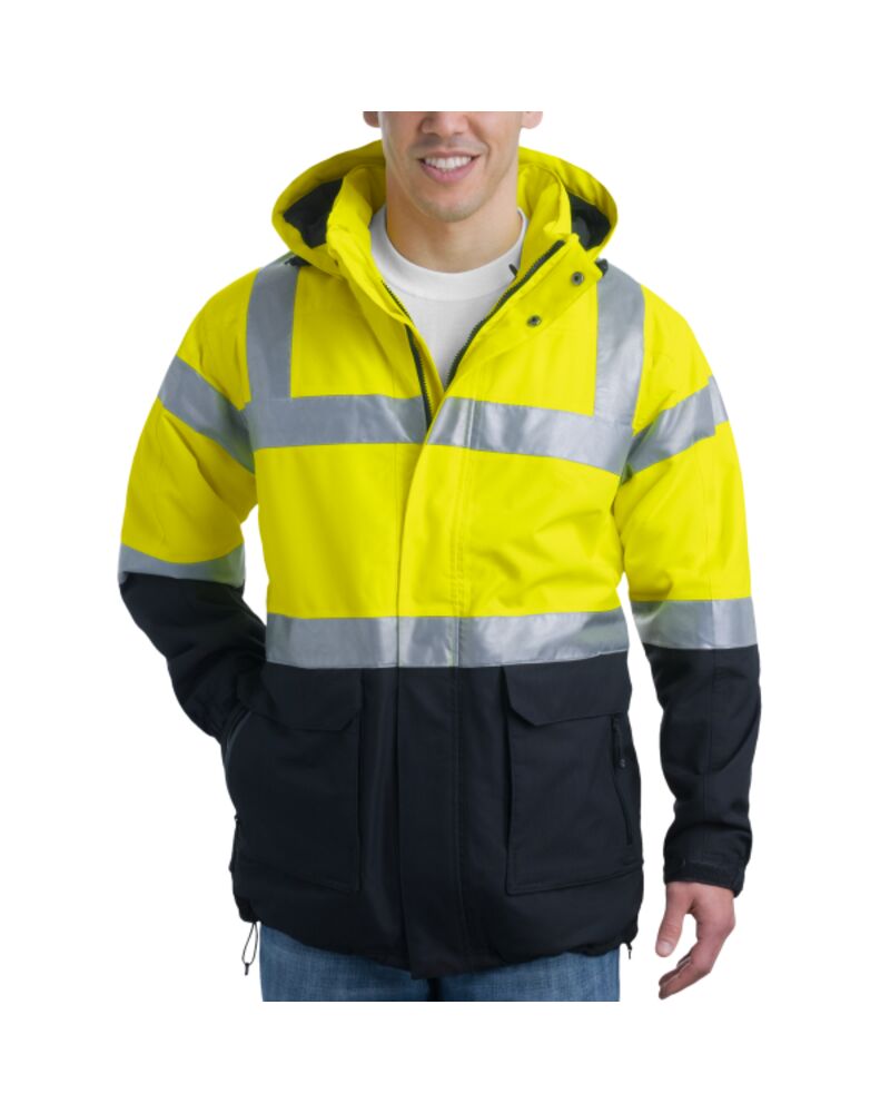 Ansi 107 Class 3 Safety Heavyweight Parka Thumbnail