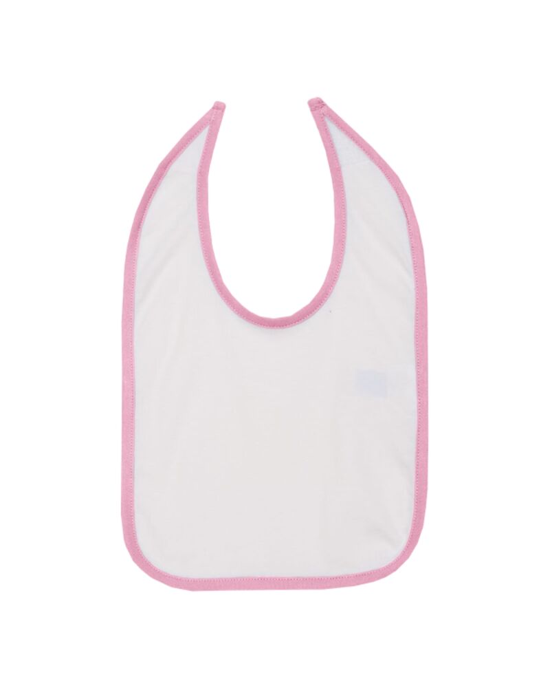 Infant Contrast Trim Premium Jersey Bib Thumbnail
