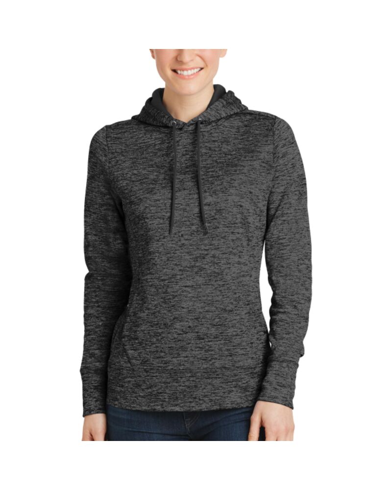 Women's PosiCharge ® Electric Heather Fleece Hooded Pullover Thumbnail