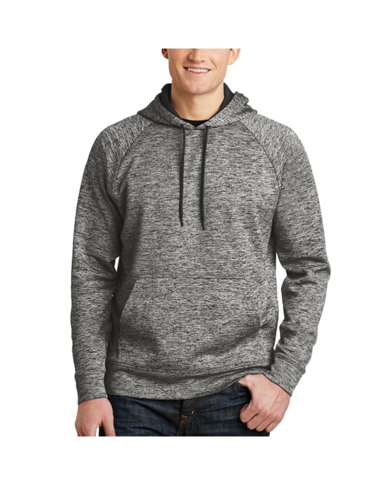 PosiCharge ® Electric Heather Fleece Hooded Pullover Thumbnail