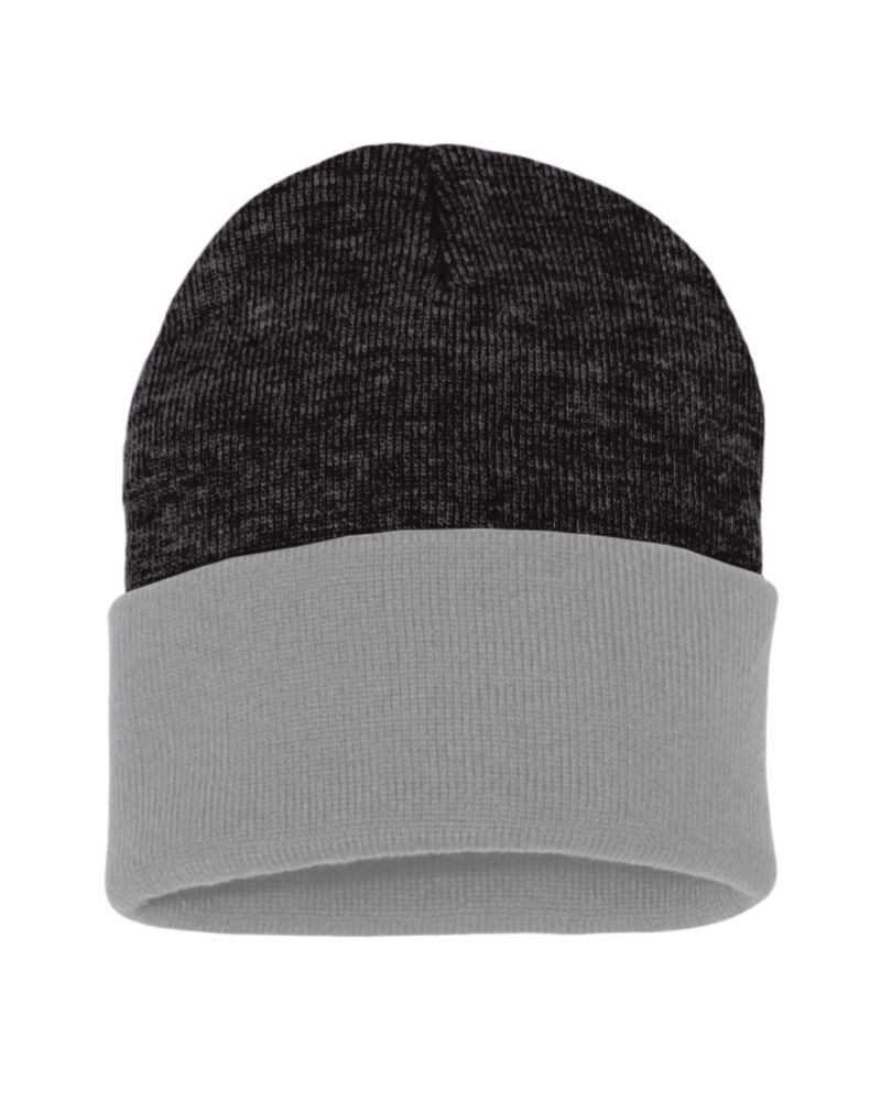 12" Color Blocked Cuffed Beanie Thumbnail