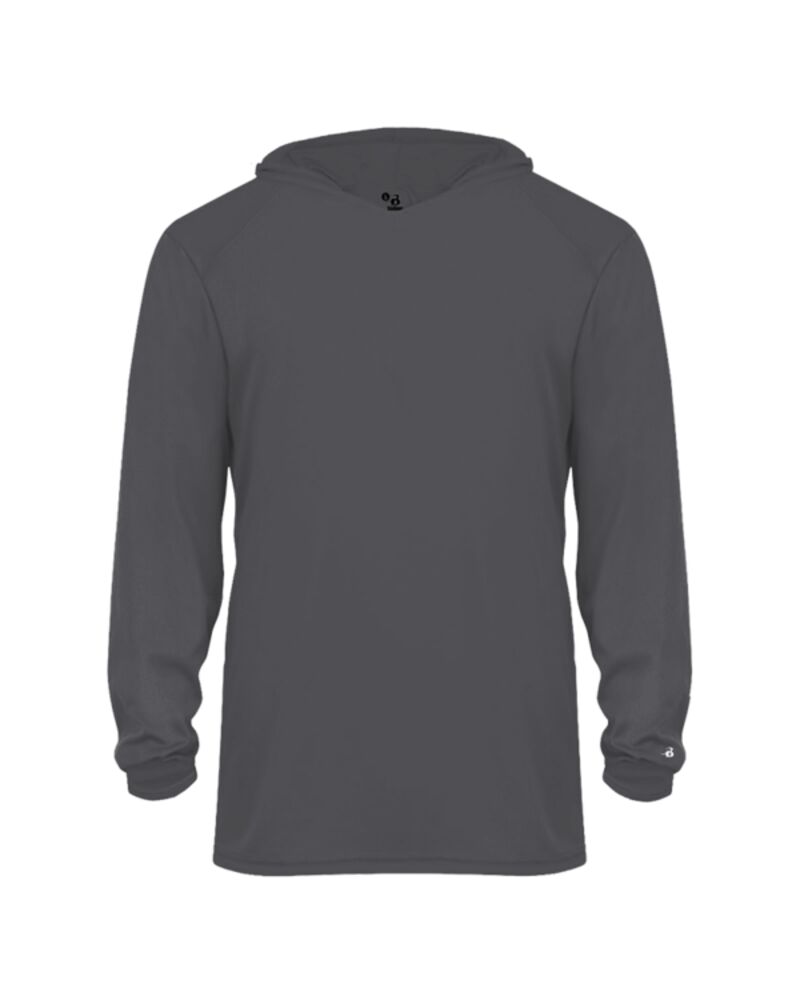 Youth B-Core Long Sleeve Hooded T-Shirt Thumbnail