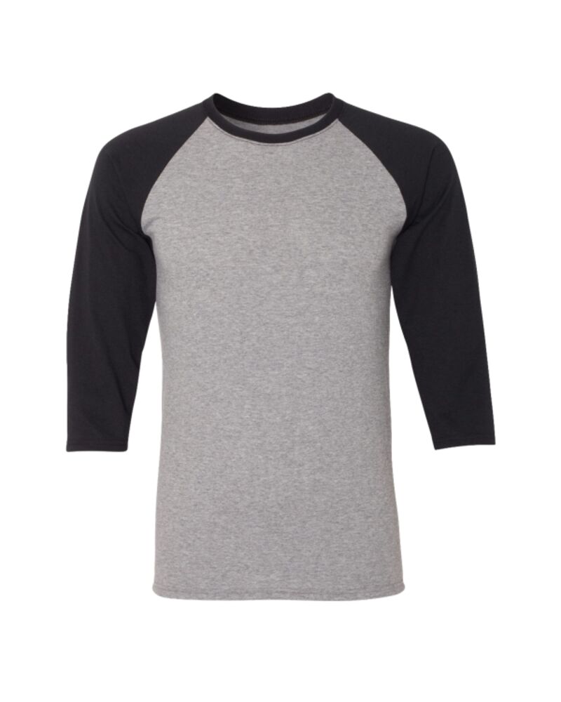Unisex Triblend Three-Quarter Raglan Baseball T-Shirt Thumbnail