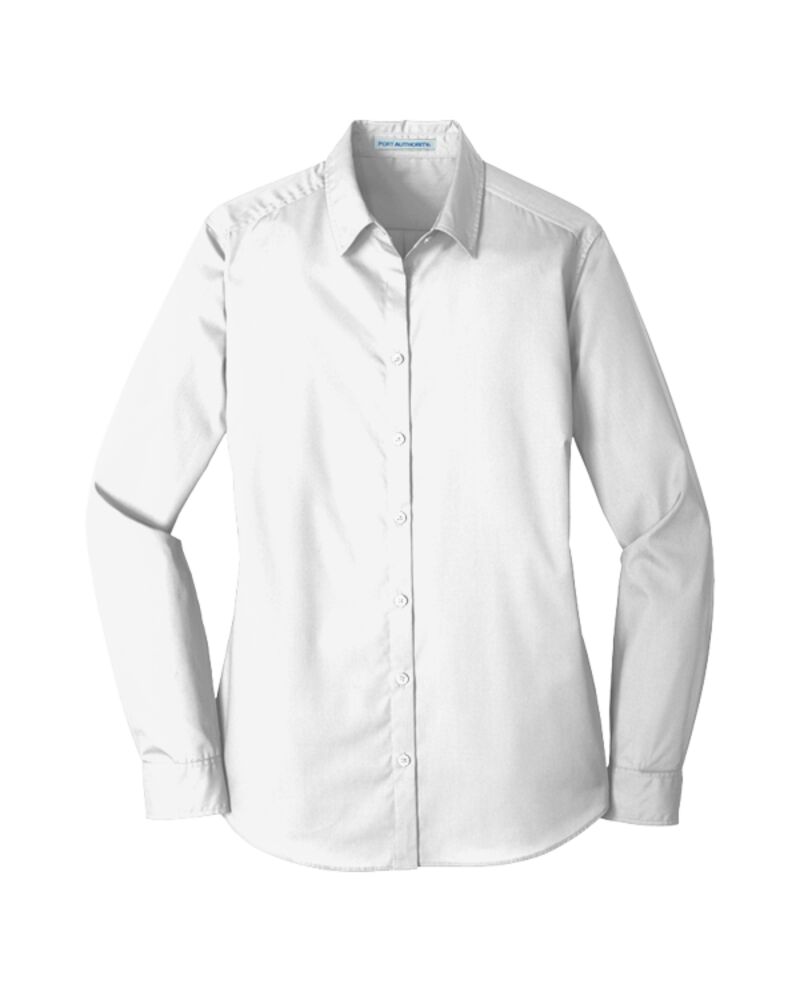 Women's Long Sleeve Carefree Poplin Shirt Thumbnail