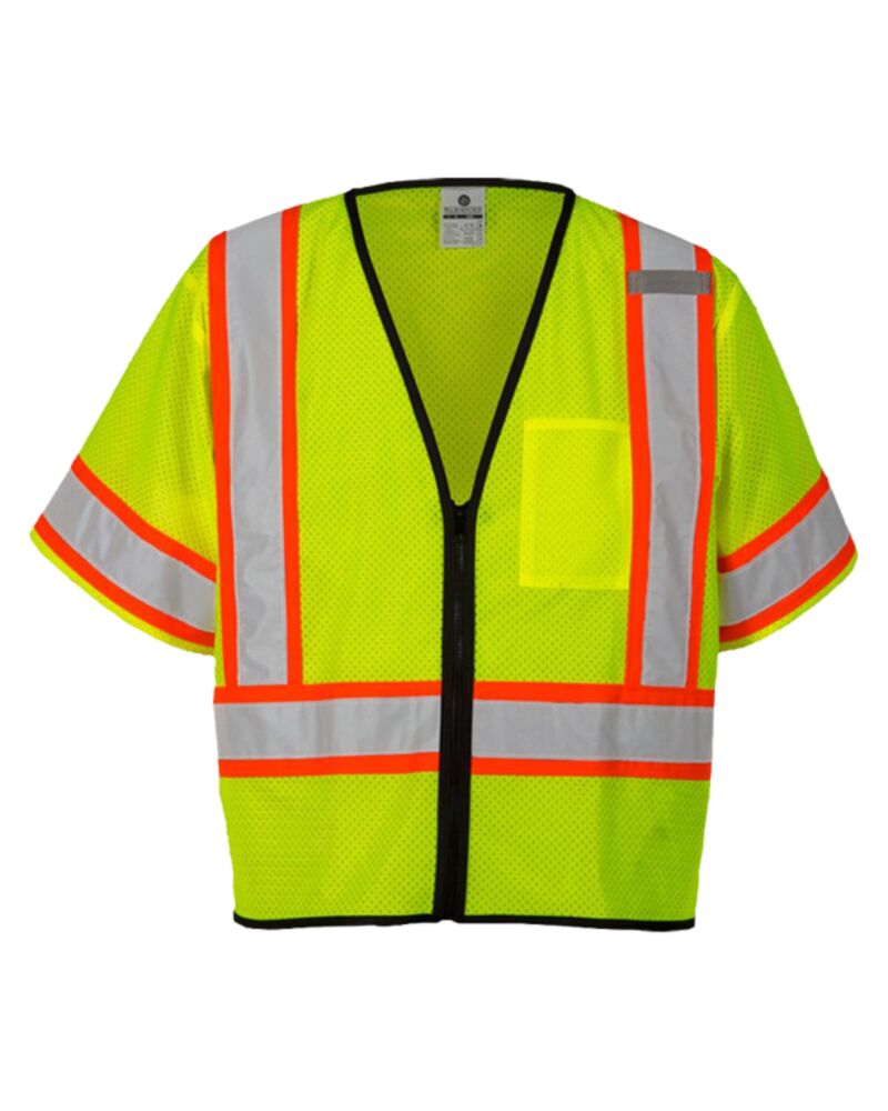 Unisex Class 3 Mesh Zippered Vest Thumbnail