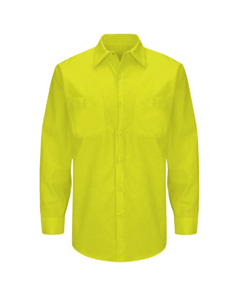 Men's Enhanced & Hi-Visibility Long Sleeve Work Shirt Thumbnail