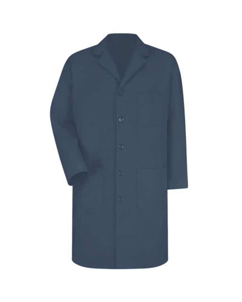 Unisex Extended Sizes Button Front Lab Coat Thumbnail