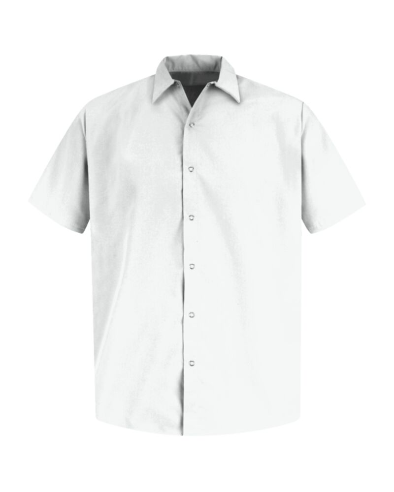 Men's Specialized Pocketless Polyester Work Shirt Thumbnail