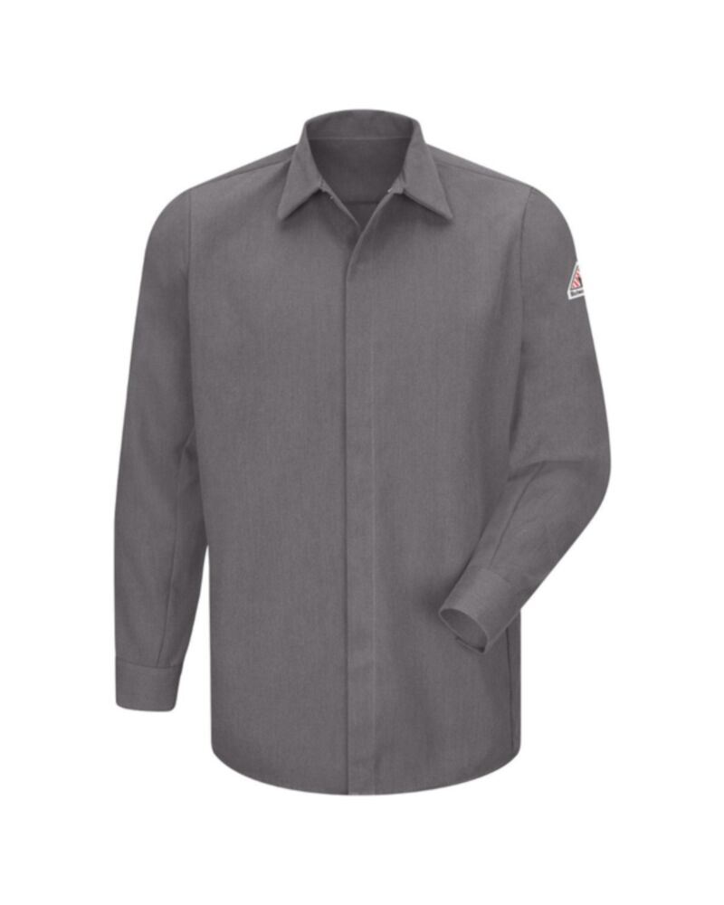 Men's Concealed-Gripper Pocketless Long Sleeve Shirt - CoolTouch® 2 Thumbnail