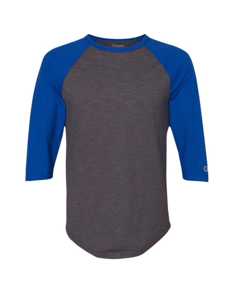 Premium Fashion Raglan Three-Quarter Sleeve Baseball T-Shirt Thumbnail