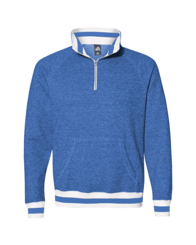 Men's Peppered Fleece Quarter-Zip Sweatshirt Thumbnail
