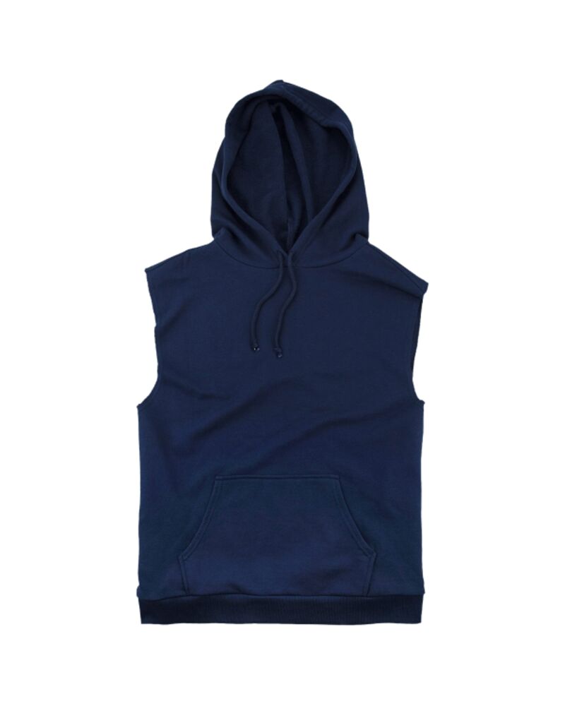 Youth Stadium Hooded Sleeveless Sweatshirt Thumbnail