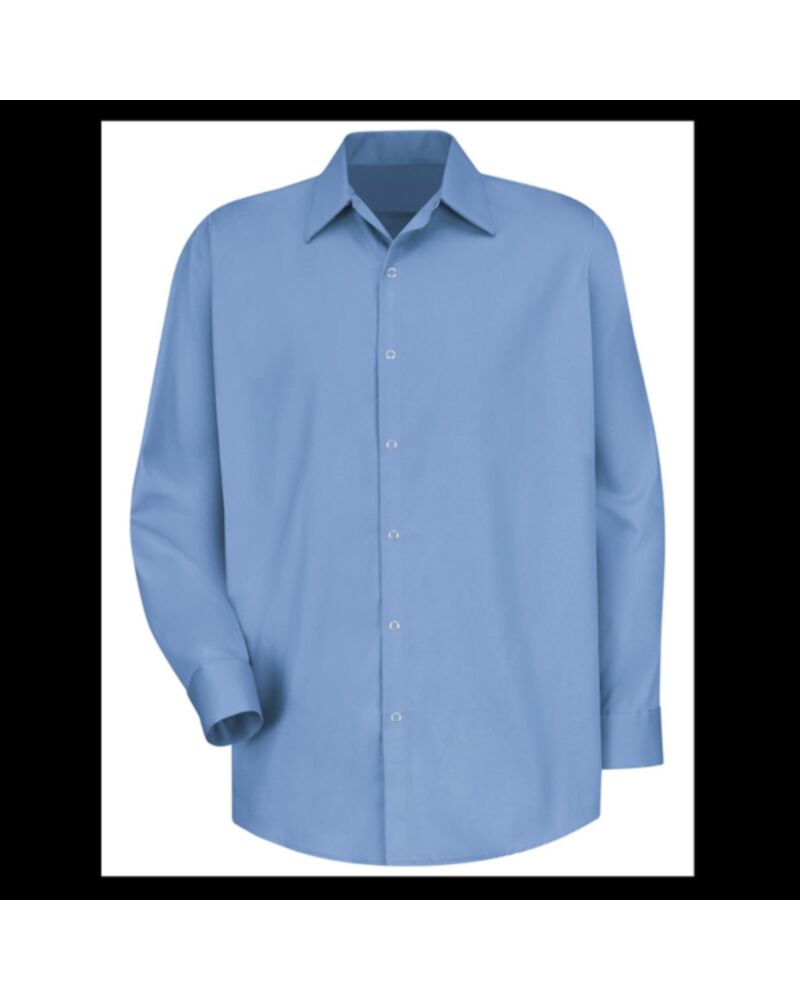 Men's Tall Long Sleeve Specialized Cotton Work Shirt Thumbnail
