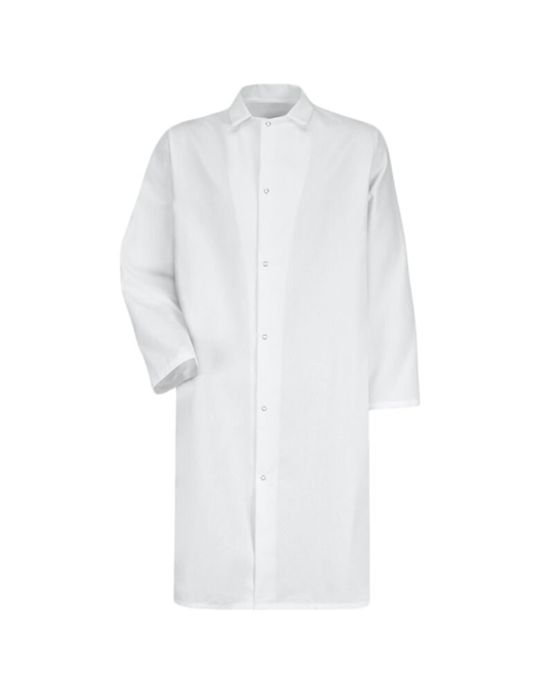 Unisex Gripper - Front Butcher Frock - No Pockets Thumbnail